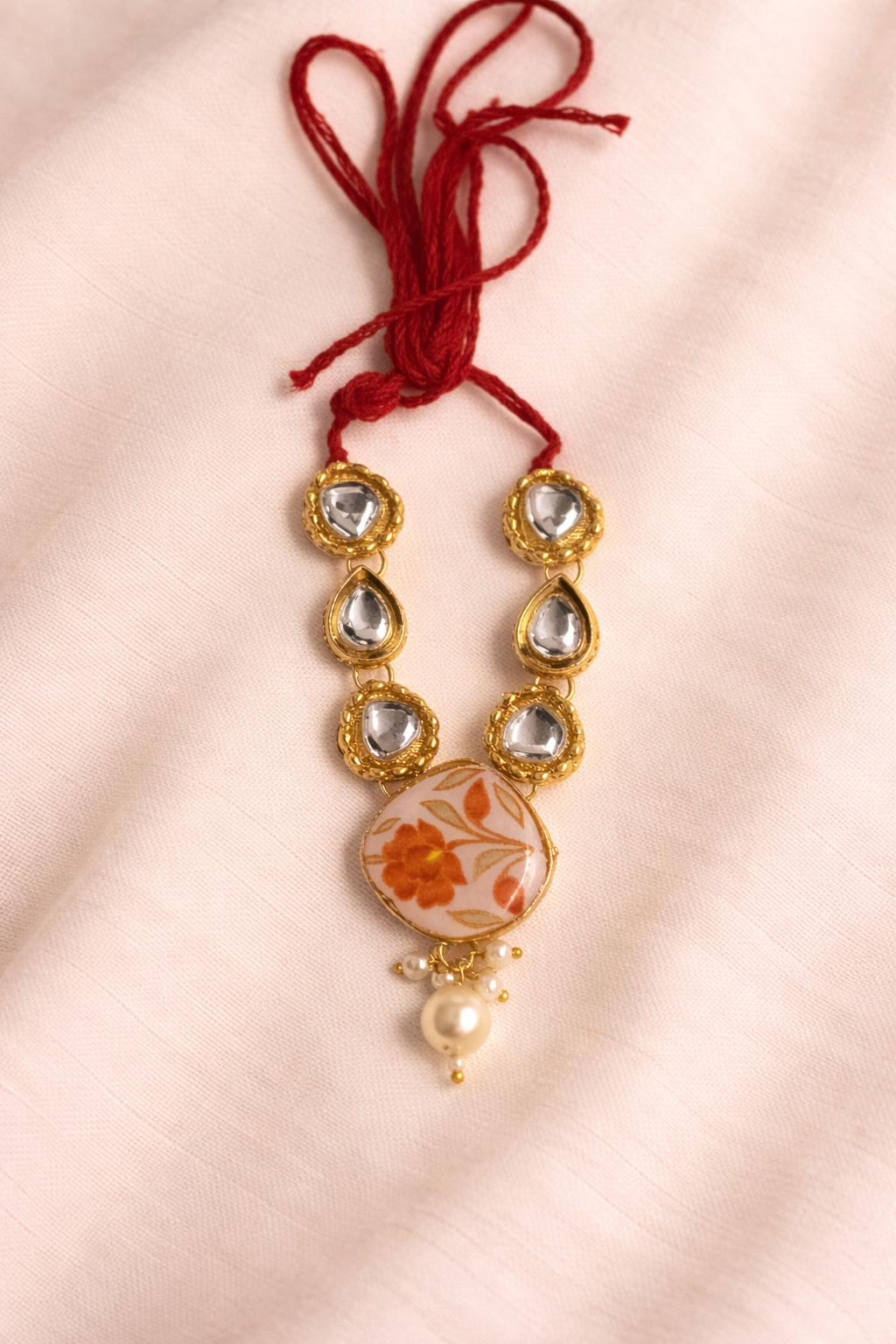 Pushp Kundan Necklace